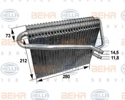 BEHR HELLA SERVICE 8FV351211031 Випарник, кондиціонер