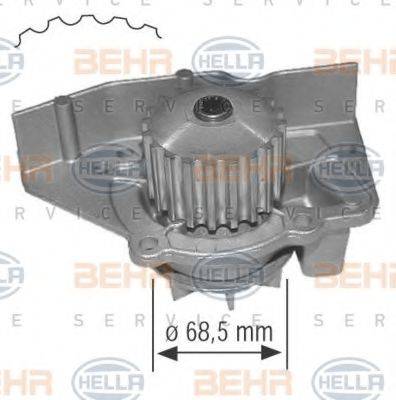 BEHR HELLA SERVICE 8MP376800654 Водяний насос