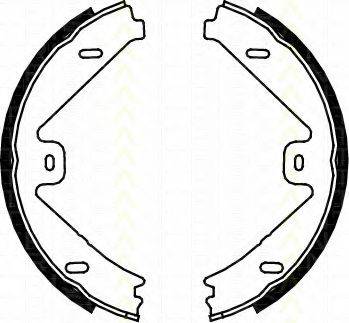 TRISCAN 810023033 Комплект гальмівних колодок; Комплект гальмівних колодок, стоянкова гальмівна система