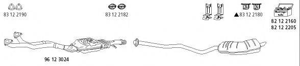 HJS BMW100 Система випуску ОГ