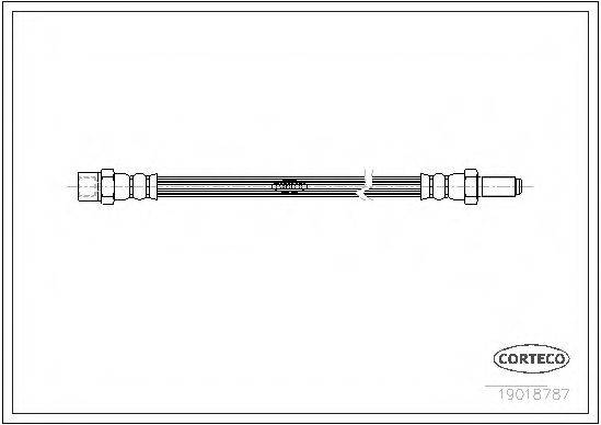 CORTECO 19018787 Гальмівний шланг