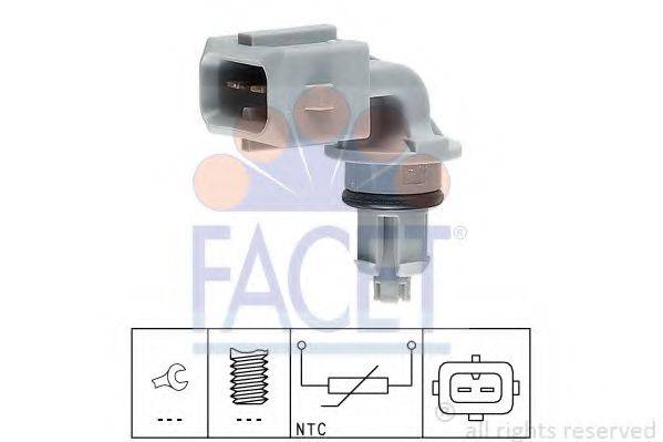 FACET 104005 Датчик, температура повітря, що впускається