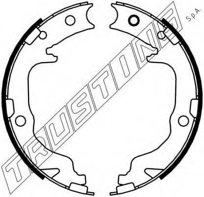 TRUSTING 088237 Комплект гальмівних колодок, стоянкова гальмівна система