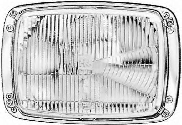 HELLA 1AE001103031 Основна фара