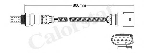 CALORSTAT BY VERNET LS140665 Лямбда-зонд