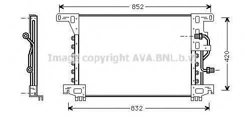 AVA QUALITY COOLING ME5144 Конденсатор, кондиціонер