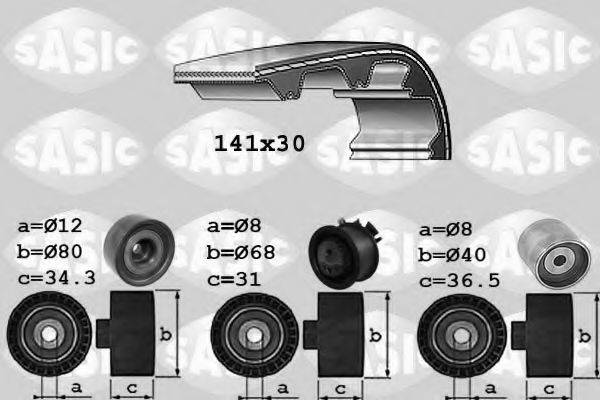 SASIC 1756044 Комплект ременя ГРМ