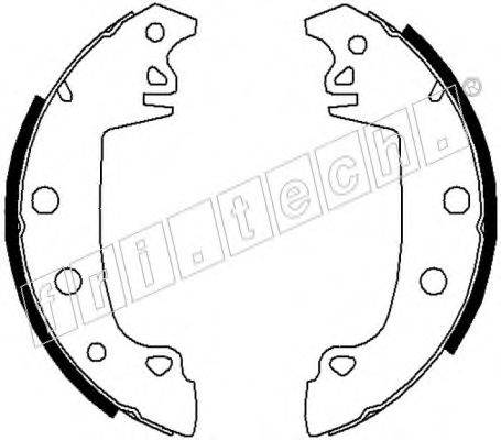 FRI.TECH. 17172 Комплект гальмівних колодок