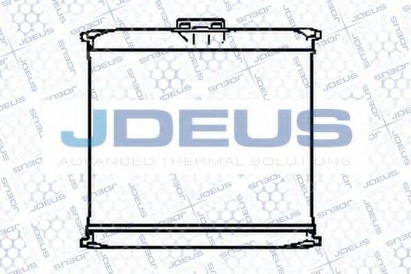 JDEUS 221V01 Теплообмінник, опалення салону