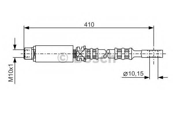 BOSCH 1987476805 Гальмівний шланг