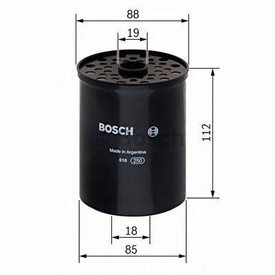 BOSCH 1457434200 Паливний фільтр