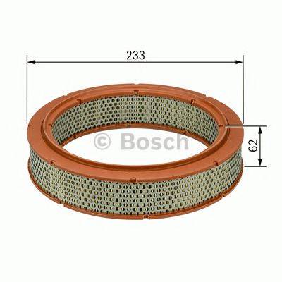 BOSCH 0986626855 Повітряний фільтр