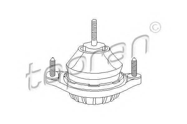 TOPRAN 104396 Підвіска, двигун