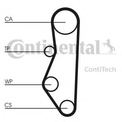 CONTITECH CT527 Ремінь ГРМ