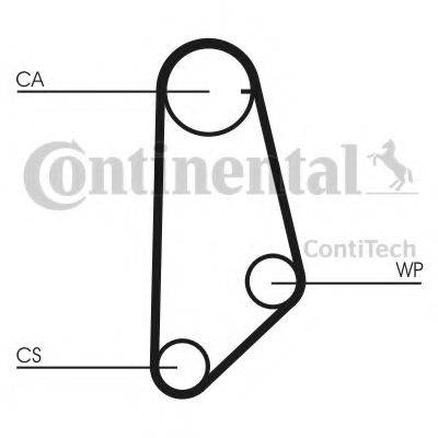 CONTITECH CT635 Ремінь ГРМ