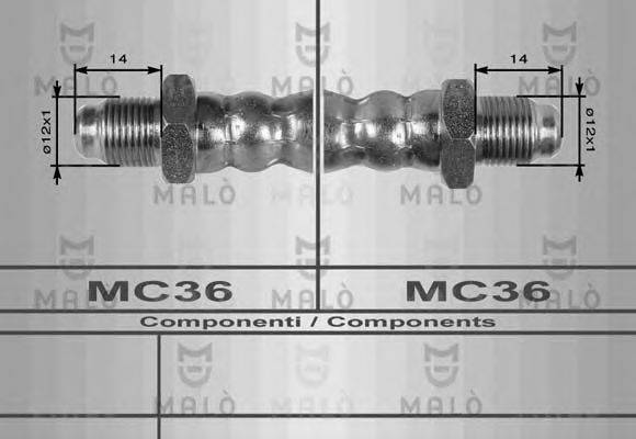 MALO 8378 Шланг зчеплення