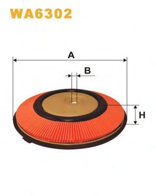 WIX FILTERS WA6302 Повітряний фільтр