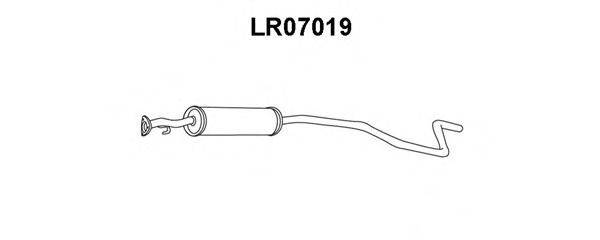 VENEPORTE LR07019 Передглушувач вихлопних газів