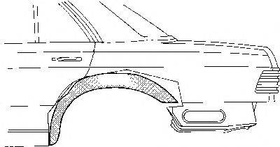 VAN WEZEL 3712447 Колісна ніша