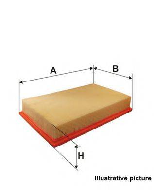 OPEN PARTS EAF361210 Повітряний фільтр