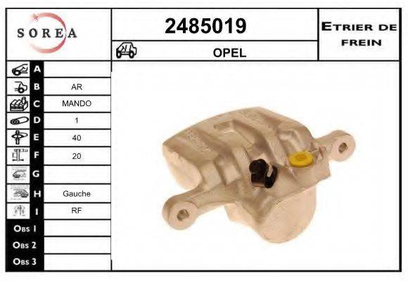 EAI 2485019 Гальмівний супорт