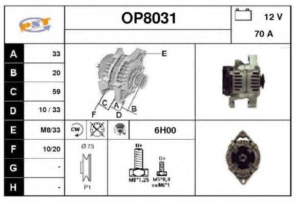 SNRA OP8031 Генератор