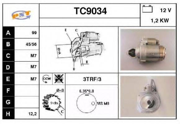 SNRA TC9034 Стартер