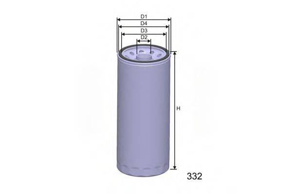 MISFAT M342 Паливний фільтр