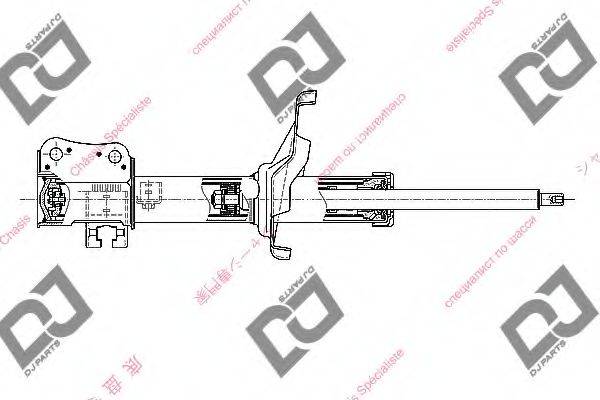 DJ PARTS DS1080HS Амортизатор