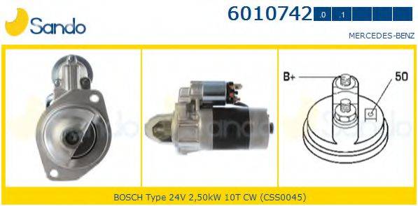 SANDO 60107420 Стартер