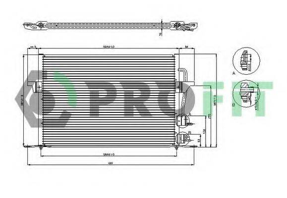 PROFIT PR2533C1 Конденсатор, кондиціонер