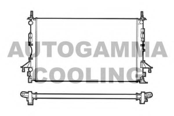 AUTOGAMMA 102998 Радіатор, охолодження двигуна