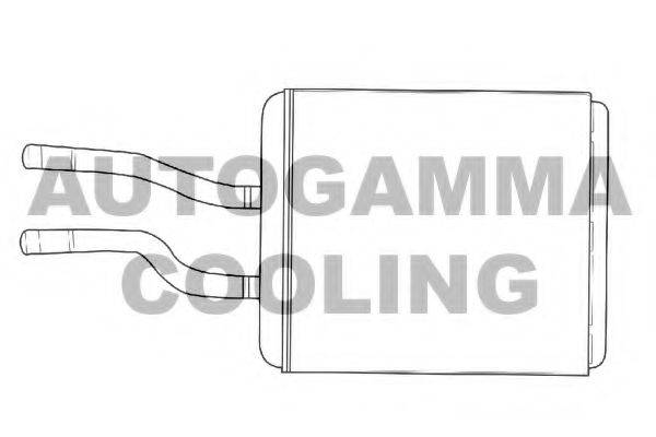 AUTOGAMMA 103009 Теплообмінник, опалення салону