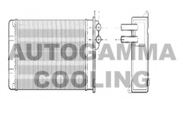 AUTOGAMMA 104243 Теплообмінник, опалення салону
