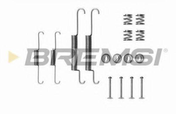 BREMSI SK0556 Комплектуючі, гальмівна колодка