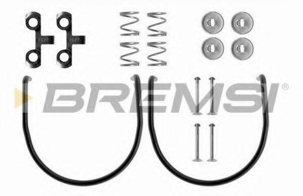 BREMSI SK0587 Комплектуючі, гальмівна колодка