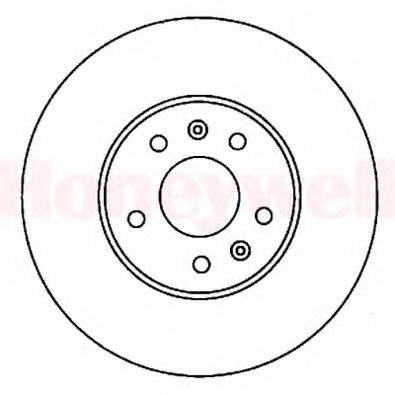 BENDIX 561181B гальмівний диск