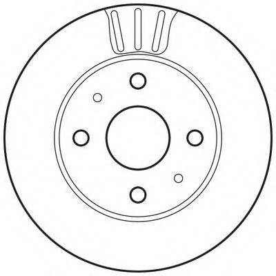 BENDIX 562814BC гальмівний диск