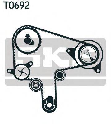 SKF VKMA94612 Комплект ременя ГРМ