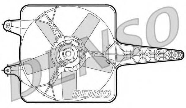 DENSO DER09071 Вентилятор, охолодження двигуна