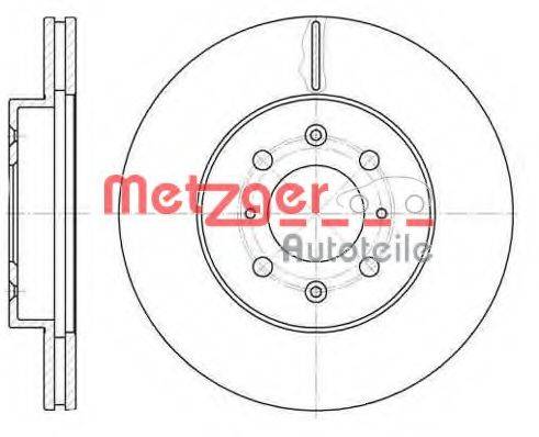 METZGER 622410 гальмівний диск